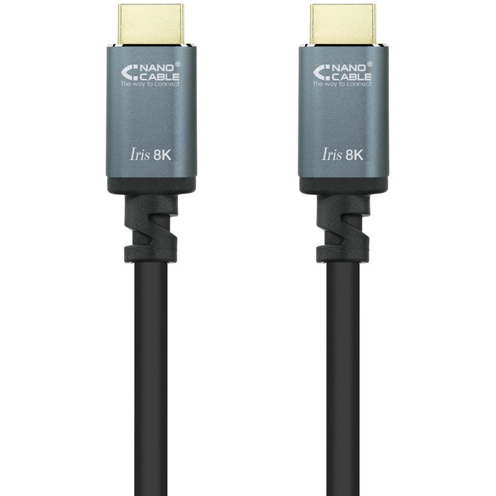 Nanocable Cable HDMI 2.1 IRIS 8K 5m Negro